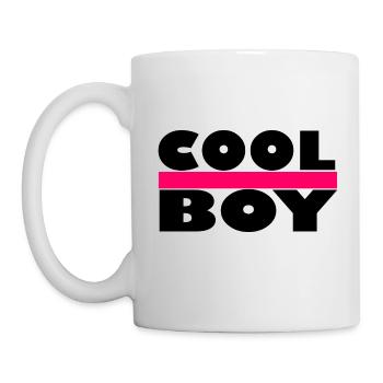 Cool - Cool Boy - Cool Boy - Mug - white - Left