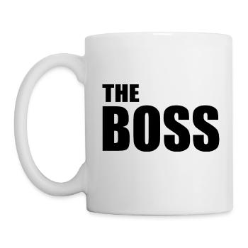 The boss - Mug blanc - blanc - Gauche