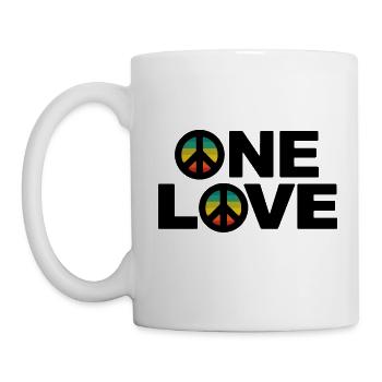 ONE LOVE - Mug - white - Left