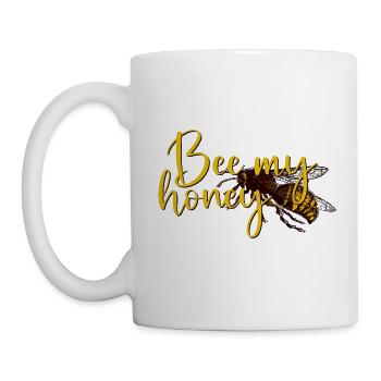 Bee my honeybee - Mug - white - Left