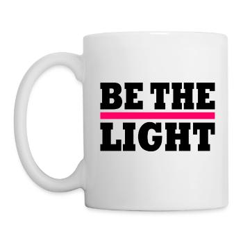 Be the light - Mug - white - Left