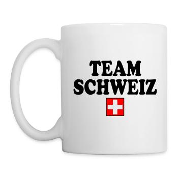 Team schweiz - Tasse - Weiß - Links