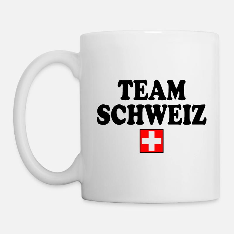 Team schweiz - Tasse - Weiß