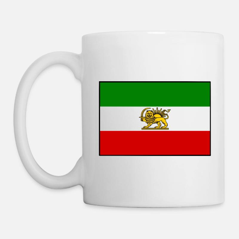 IRAN FLAGGE - Tasse - Weiß