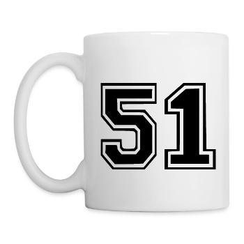 51 - Tasse - Weiß - Links