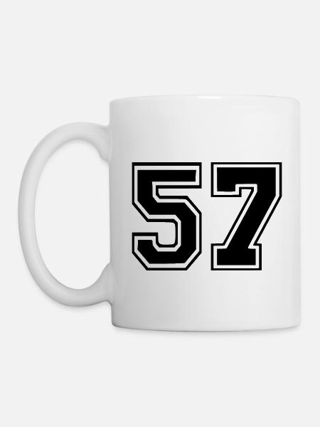 57 - Tasse - Weiß