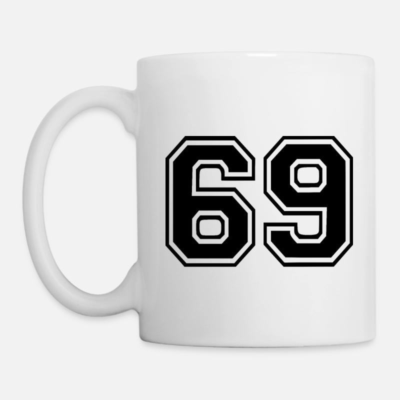 69 - Mug blanc - blanc