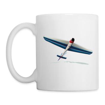 Planeur BlackRednose - Mug blanc - blanc - Gauche
