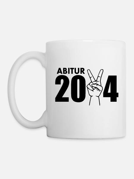 Abitur 2024 - Tasse - Weiß