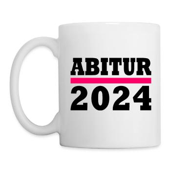 Abitur 2024 - Tasse - Weiß - Links