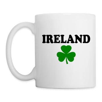Ireland Shamrock - Mug - white - Left
