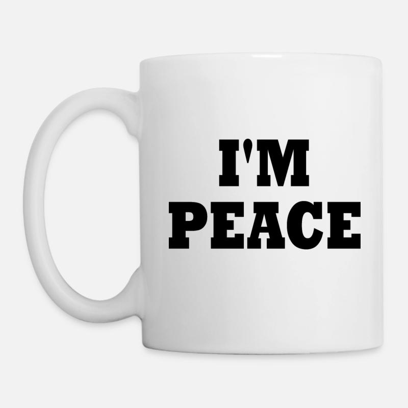 I'm peace - Mug blanc - blanc