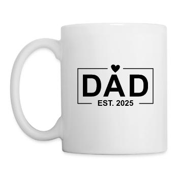 Papa Est 2025 - Mug blanc - blanc - Gauche