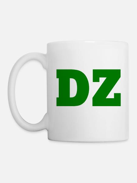 Dz - Tasse - Weiß