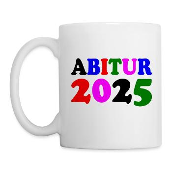 Abitur 2025 - Tasse - Weiß - Links