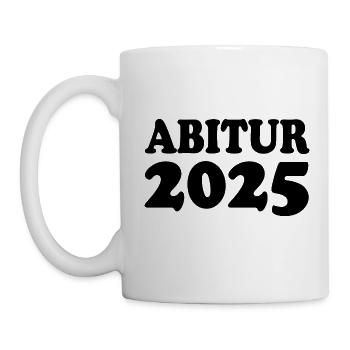 Abitur 2025 - Tasse - Weiß - Links
