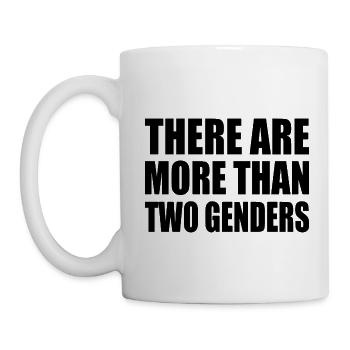 there are more than two genders - Mug - white - Left