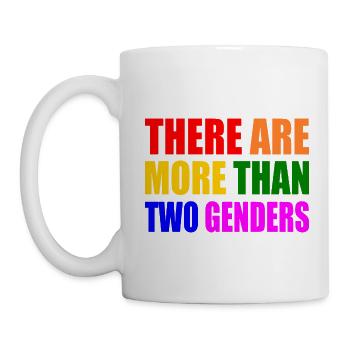 there are more than two genders - Mug - white - Left