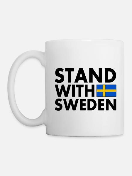 Schweden - Tasse - Weiß