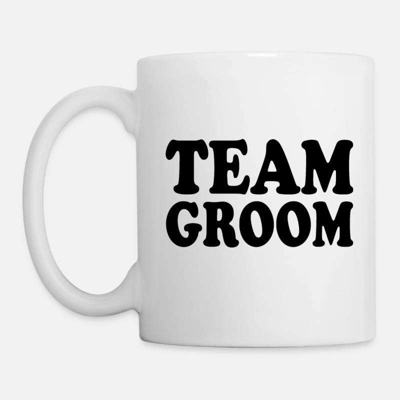 Team groom - Mug blanc - blanc
