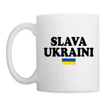 Slava ukraini - Mug - white - Left