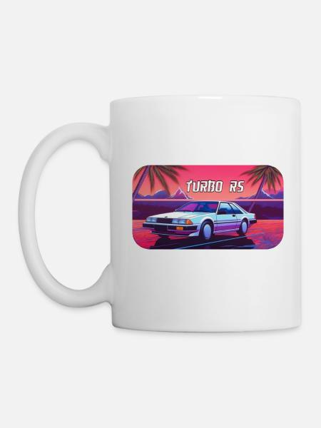 Turbo RS - Japanese 1980 ́s JDM - Mug - white