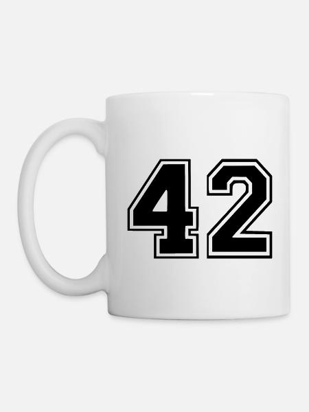 42 - Tasse - Weiß