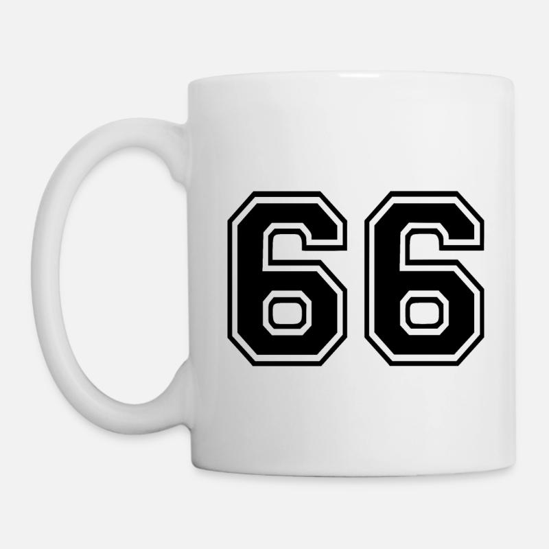 66 - Mug blanc - blanc