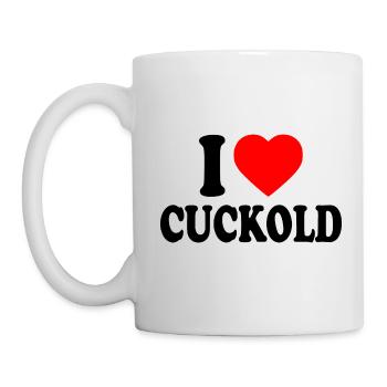 I love cuckold - Mug blanc - blanc - Gauche