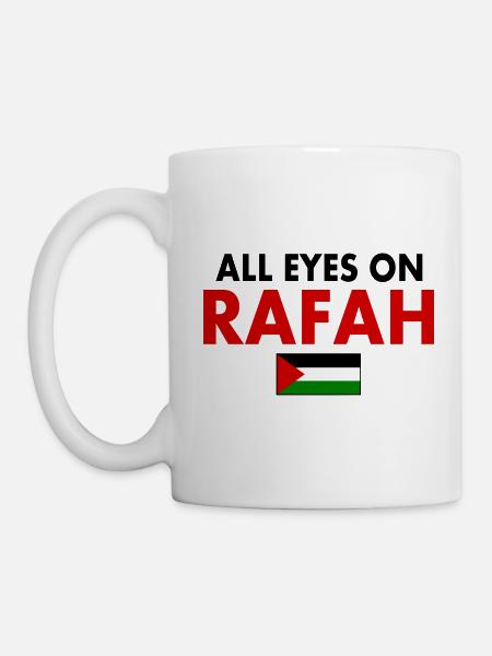 all eyes on rafah - Tasse - Weiß