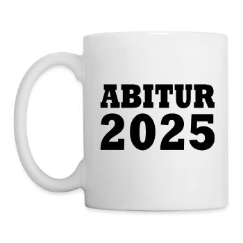 Abitur 2025 - Tasse - Weiß - Links