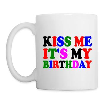 Its my birthday - Tasse - Weiß - Links