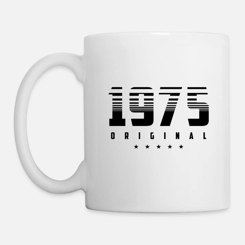 Geboren 1975 das Original - Tasse - Weiß