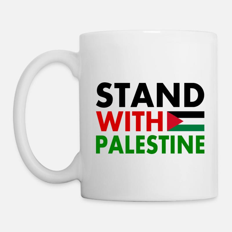 Stand with palestine - Mug - white