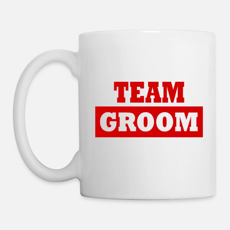 Team groom - Mug blanc - blanc