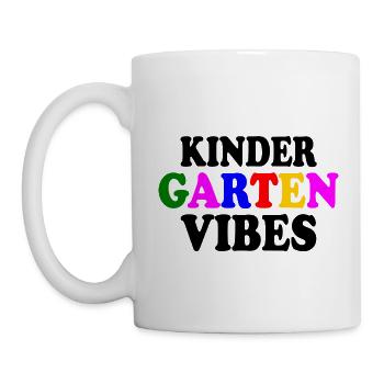 kindergarten vibes - Mug blanc - blanc - Gauche