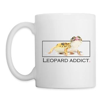 Leopard addict - Mug - white - Left