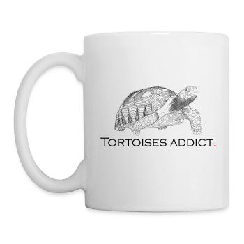 Tortoises addict - Mug blanc - blanc - Gauche