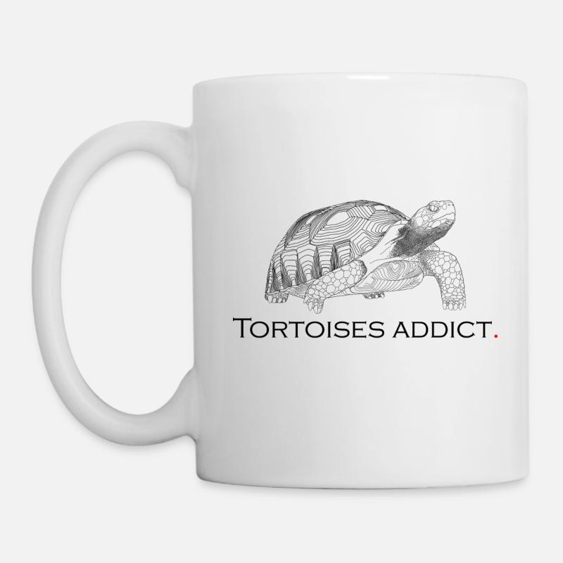 Tortoises addict - Mug blanc - blanc