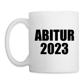 Abitur 2023 - Tasse - Weiß - Links