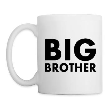 Big brother - Mug blanc - blanc - Gauche