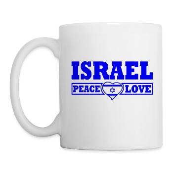 Israel - Mug blanc - blanc - Gauche