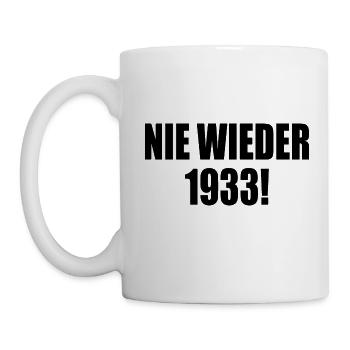 Never again 1933 - Mug - white - Left