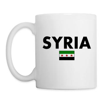 Syrie - Mug blanc - blanc - Gauche