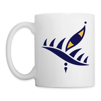 Œil-Équilibre 16 - Mug blanc - blanc - Gauche