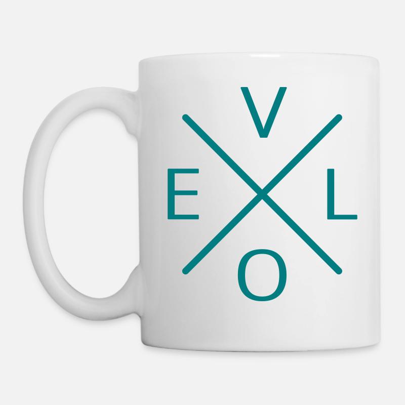 Velo - Tasse - Weiß