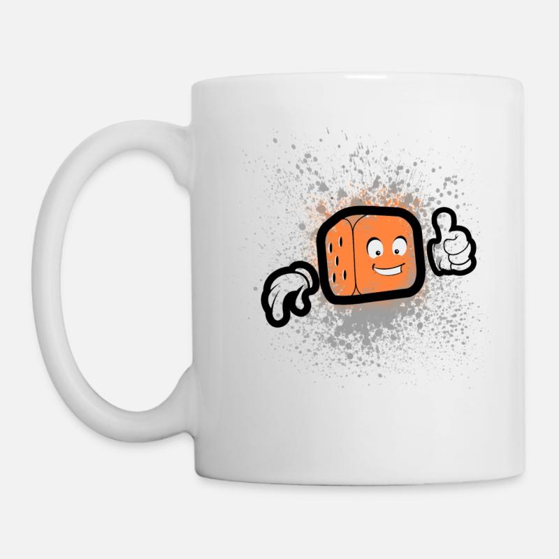 Graffiti de personnage - Mug blanc - blanc