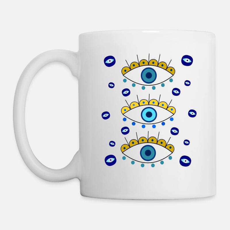 Yeux magiques - Mug blanc - blanc