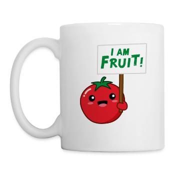 I am Fruit - Mug - white - Left