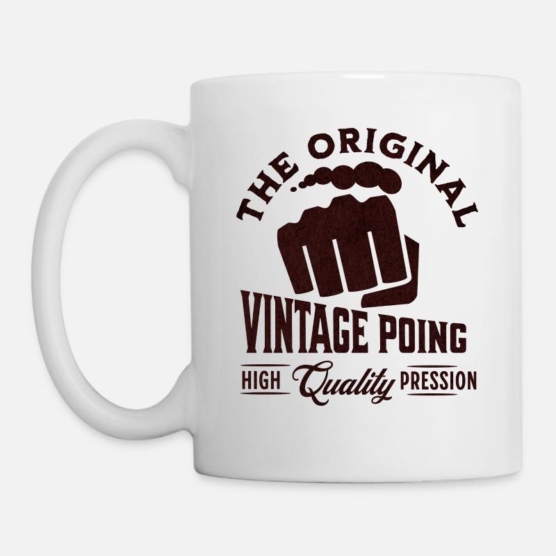 The original vintage Poing - Mug blanc - blanc